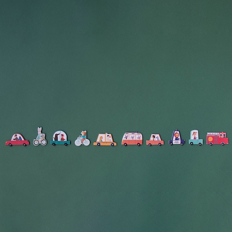 road puzzle and observation game